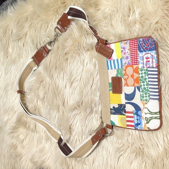 Coach Handbags - Small coach fabric bag purse